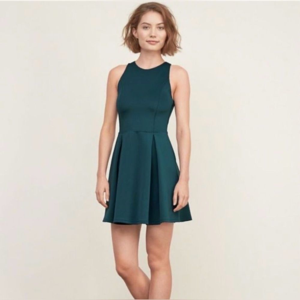 Abercrombie & Fitch Mini Teal Green Dress Size Small